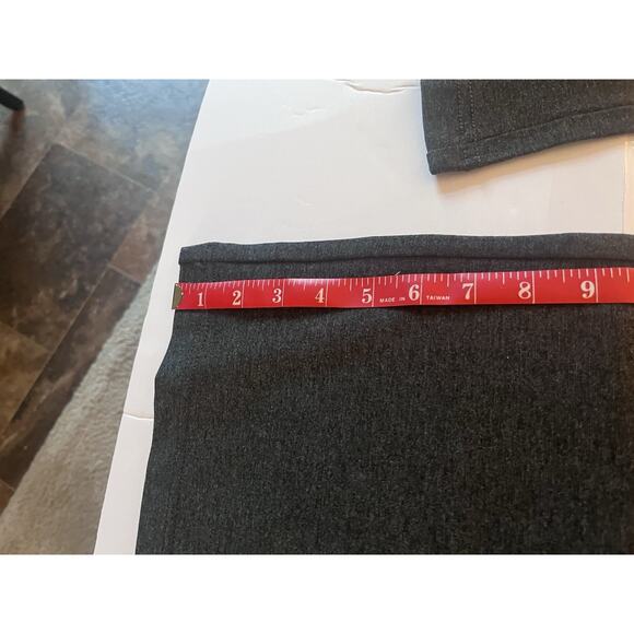 NWT Style & Co Ponte Mid rise Stretch Knit Pull on Bootcut Pants - XL Black - Picture 8 of 9